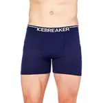 Базовый слой Icebreaker Anatomica s Fly boxers, синий - фото