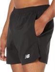 шорты New Balance мужские Accelerate 5 дюймов, размер 22, Black - фото 3