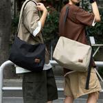 Оксфордская плечевая сумка через плечо Regular Unisex Lee, черная - фото 8