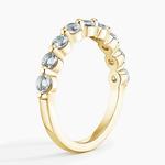 Кольцо с аквамарином «Монако» Brilliant Earth - фото 3