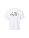 Футболка Studio Waffle белого цвета Alpha Industries - фото 2