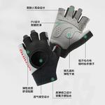 Фитнес-перчатки LINING, черный синий - фото 9