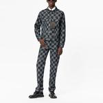 Искаженная джимовая куртка Damier LOUIS VUITTON, Сумка для покупок в комплекте - фото 4