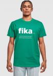Рубашка Mister Tee Fika Definition, цвет Petrol - фото 2