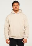 Толстовка behype Kapuzenpullover BHHOBART Basic Oversize Einfarbig, цвет Taupe Light - фото