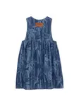Платье с принтом Kenzo Kids, синий - фото 2