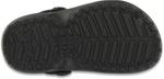 Сабо Crocs Classic на подкладке для малышей, черный - фото 2
