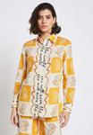 Блузка на пуговицах CIEL Be Sunset, желтый - фото