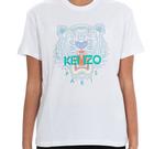 Футболка женская Kenzo с головой тигра, белый - фото 3