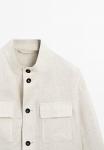 Куртка Massimo Dutti LIGHTWEIGHT WITH BUTTONS, Beige - фото 8