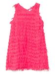 Abel & Lula платье с бахромой, розовый - фото