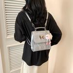 ПУ Пак Обычная Женская JIANGLIDA, Серебро с Подвеской+Подарочный Пакет - фото 8