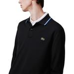 LACOSTE Мужская черная поло - фото 5