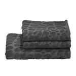 Набор полотенец twentyfour Kozan (3 шт) цвет braungrau - фото