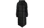 Пальто женское Moncler из пуха, черный - фото