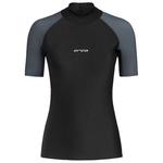 Рашгард Orca Bossa Woman Short Sleeve, черный - фото