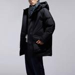 Пуховик унисекс черный New Balance, черный - фото 4