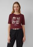 Футболка s.Oliver, Bordeaux - фото 2