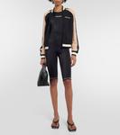 Приталенный комбинезон Palm Angels, Black White - фото 2