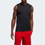 Майка adidas Solid Color Training Sports Vest Black, черный - фото 3