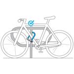 U Bike Lock 500 - Серый Elops - фото 6