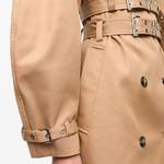 GANNI Тренч с поясом, Beige - фото 7