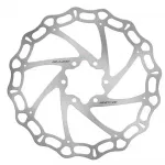 Тормозной диск MASSI Disc Ultralight 160 mm, серый - фото