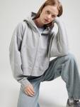 Худи с капюшоном на молнии Pegador DENI, mottled grey - фото 2