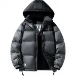 Jeep Пуховик зимний унисекс, Black[Plush-Lined] - фото 6