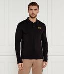 Рубашка поло Regular fit Ea7, черный - фото