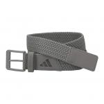 Плетеный эластичный пояс Adidas, серый - фото 5