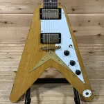 Gibson Гибсон Коллекционное издание 1958 Korina Flying V Custom Aged - фото