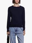 Джемпер с круглым вырезом SISLEY, темно-синий - фото