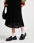 Юбка миди Agnona, черный - фото 4