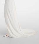 Драпированное платье Magda Butrym, кремовый - фото 5