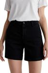 Шорты AG Jeans Jude Mid Rise Chino Shorts, Sulfur Black - фото 3