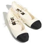 CHANEL Туфли Mary Jane для женщин Ivory White - фото 4