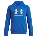 Детская толстовка Rival Fleece BL с капюшоном Under Armour, синий - фото