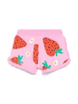 Шорты с принтом Stella McCartney Kids, розовый - фото 2