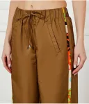 Брюки с узором пейсли Flare fit Desigual, бежевый - фото 4