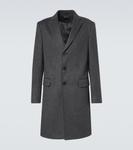 Пальто из смеси шерсти и кашемира Zegna, Dark Grey - фото