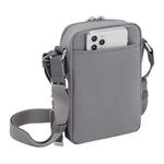 TUMI Сумка через плечо из нейлона женская серая - фото 3