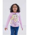 Набор из 3 футболок для девочек от малышей до больших детей Barbie, мультиколор - фото 4