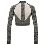 Толстовка Hummel Mila Half Zip Seamless, серый - фото 2