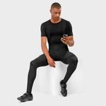 Базовый слой с коротким рукавом Siroko SRX Black Ice, черный - фото 4