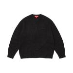 Свитер Supreme Brushed Mohair Sweater 'Black' - фото