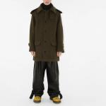 Пальто Мужское Темно-зеленый Burberry - фото 4