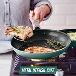 Набор посуды Blue Diamond, 20 предметов, зеленый - фото 7