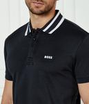 Рубашка поло Slim fit Boss Green, черный - фото 4