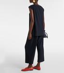 Плиссированный топ Cambusa Max Mara, Blu - фото 3